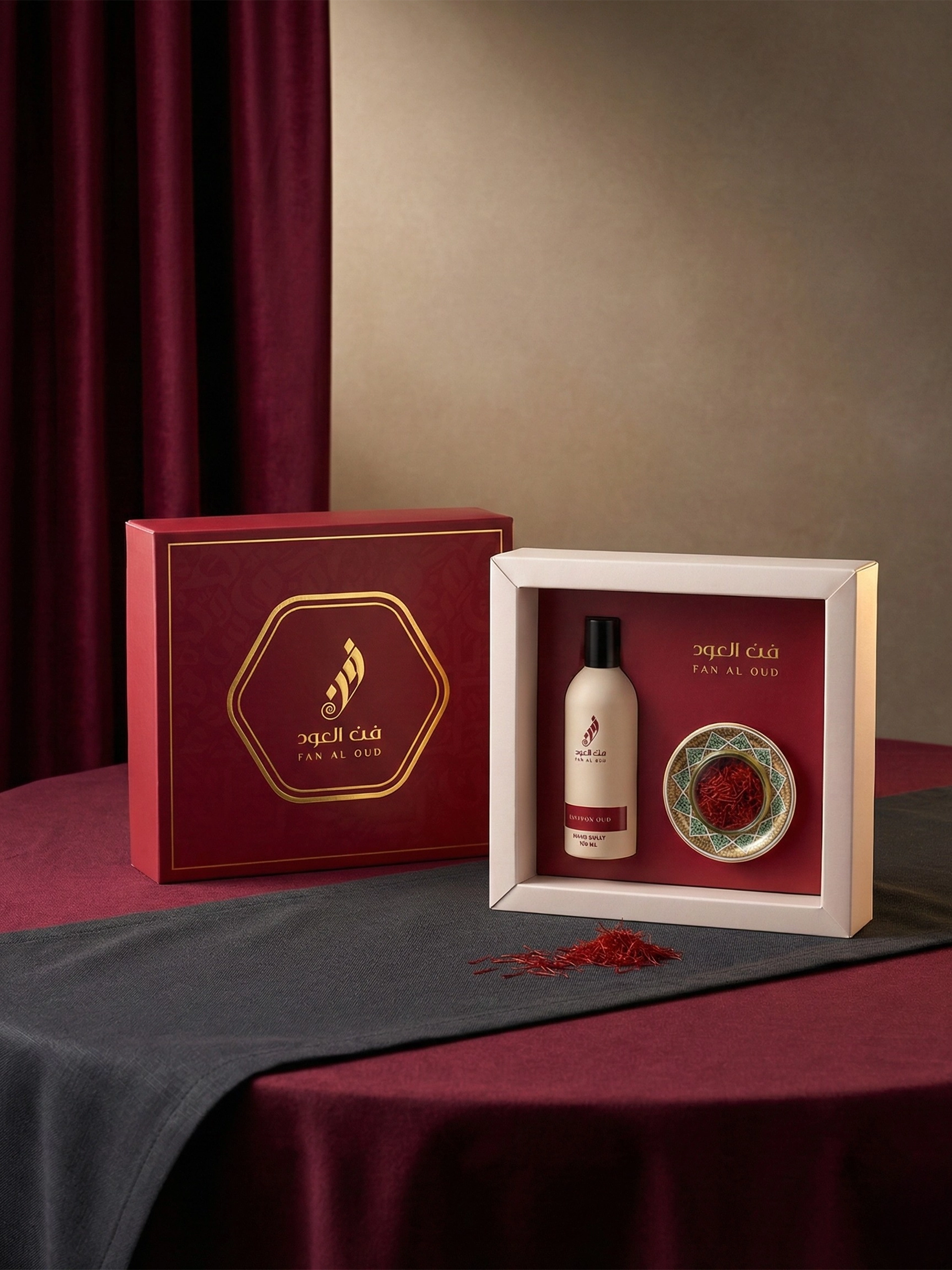 Fan Al Oud Saffron Banner